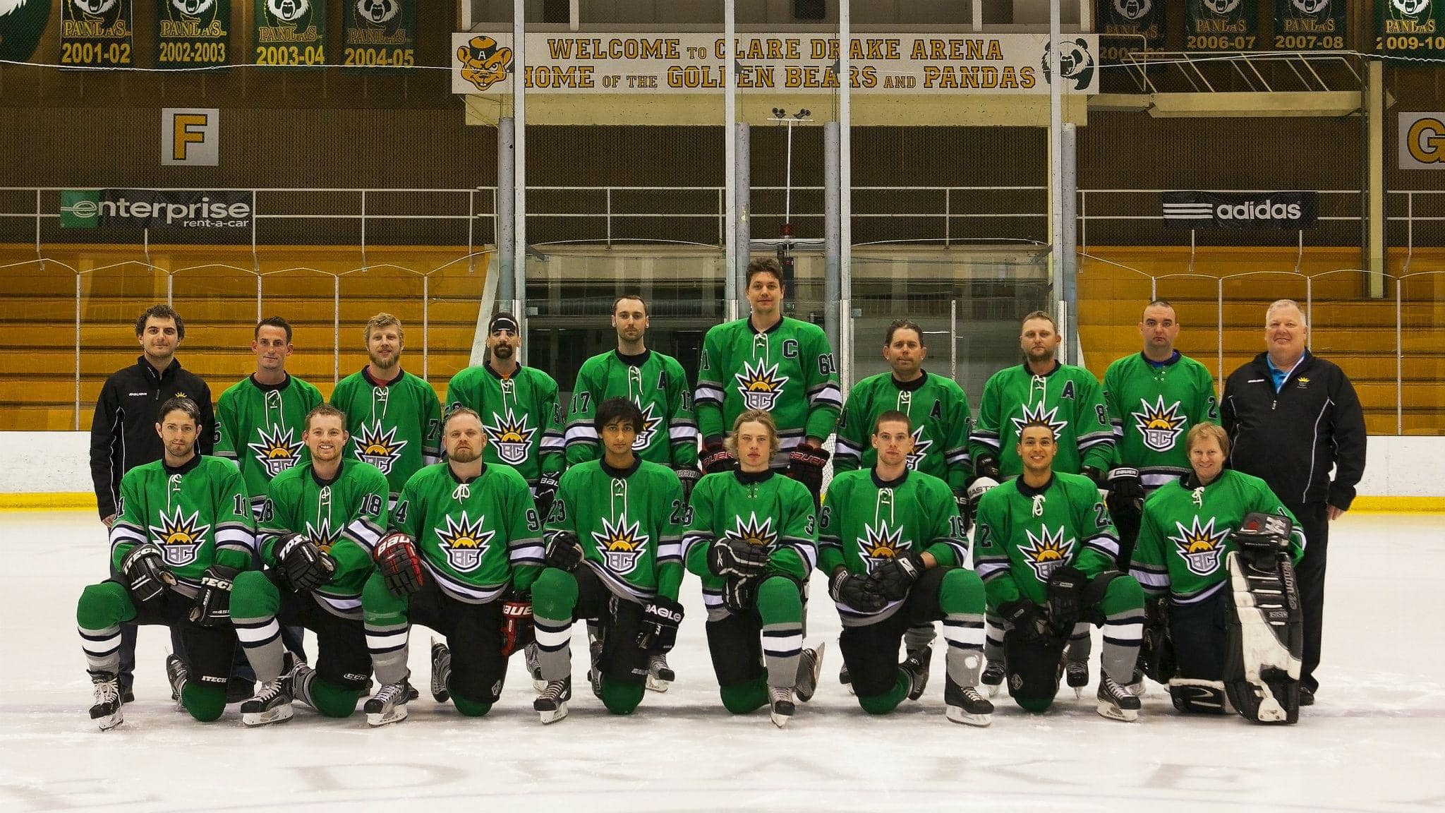 BC Rockies Team Photo - Edmonton 2010